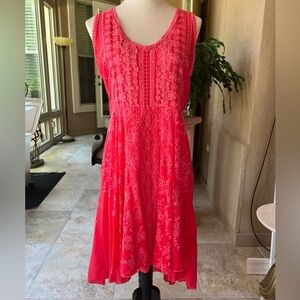 Johnny Was dress, size S.